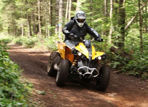 2013 can am renegade 500 review, 2013 Can Am Renegade 500 Action Straight