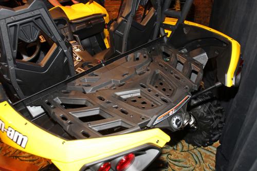 2013 can am maverick 1000r preview video, 2013 Can Am Maverick 1000R Rear Storage