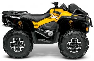 2013 can am outlander 650 x mr preview, 2013 Can Am Outlander 650 X mr Profile Right