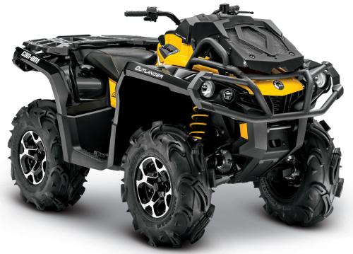 2013 can am outlander 650 x mr preview, 2013 Can Am Outlander 650 X mr Front Right