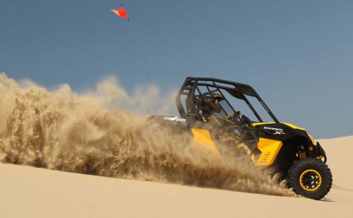 2013 can am maverick 1000r x rs review video, 2013 Can Am Maverick 1000R X rs Action Sand