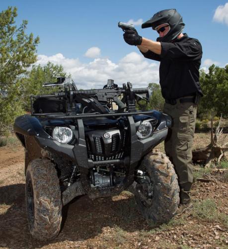 2013 yamaha grizzly 700 se tactical black review, 2013 Yamaha Grizzly 700 SE Shooter