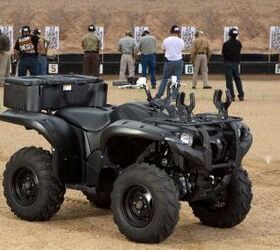2013 yamaha grizzly 700 se tactical black review, 2013 Yamaha Grizzly 700 SE Shooting Range