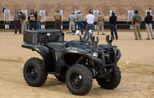 2013 yamaha grizzly 700 se tactical black review, 2013 Yamaha Grizzly 700 SE Shooting Range
