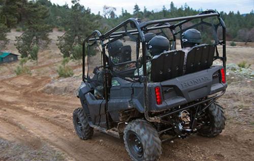 2014 honda pioneer 700 4 unveiled, 2014 Honda Pioneer 700 Action Rear