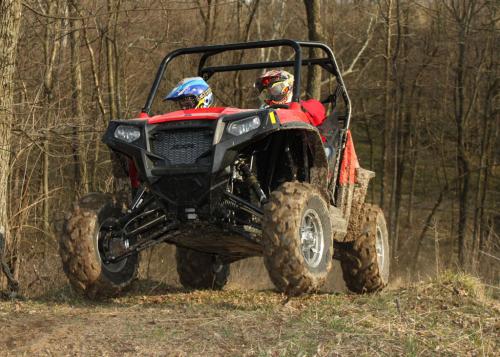 2013 polaris rzr s 800 review, 2013 Polaris RZR S 800 Action Front