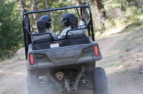 2014 honda pioneer 700 unveiled, 2014 Honda Pioneer 700 Action Rear