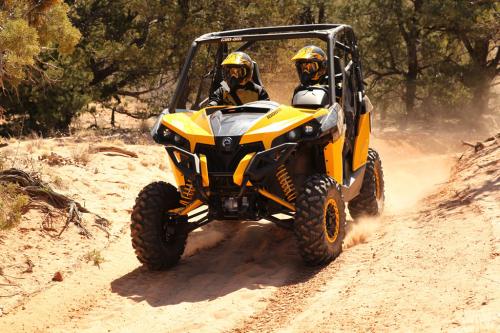 2014 can am maverick and commander lineup preview, 2014 Can Am Maverick 1000R X xc Action