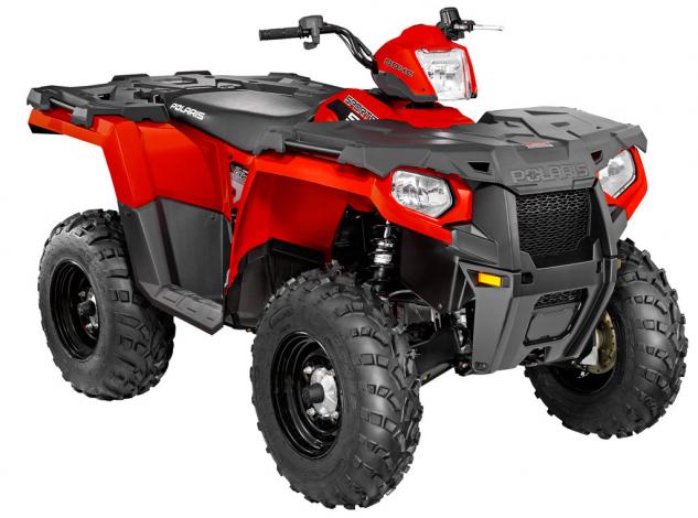 2014 polaris sportsman 570 and 570 touring preview, 2014 Polaris Sportsman 570 Red 3Q