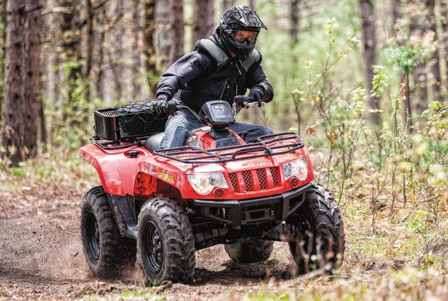 2014 arctic cat atv and utv lineup preview, 2014 Arctic Cat 500 Action