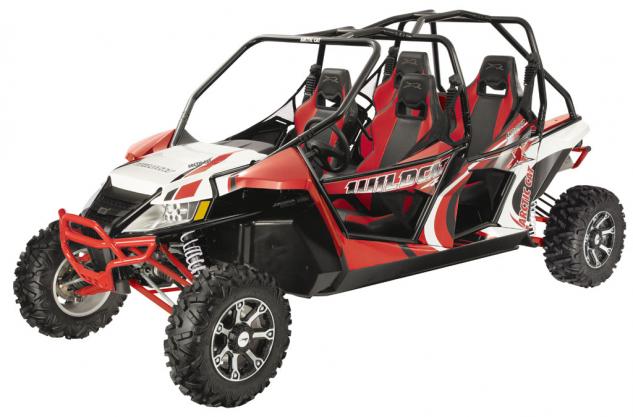 2014 arctic cat atv and utv lineup preview, 2014 Arctic Cat Wildcat 4 X Red