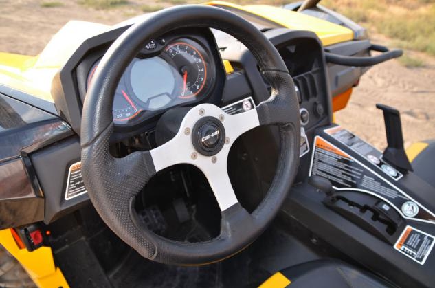 2013 can am maverick x rs 1000r long term evaluation, 2013 Can Am Maverick 1000R X rs Cockpit