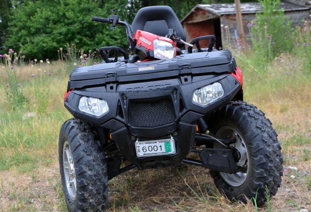 2013 polaris sportsman touring 850 eps long term review, 2013 Polaris Sportsman Touring 850 EPS Front