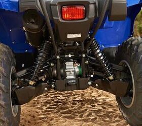 2014 yamaha grizzly 700 fi 44 eps review, 2014 Yamaha Grizzly 700 EPS Rear Suspension