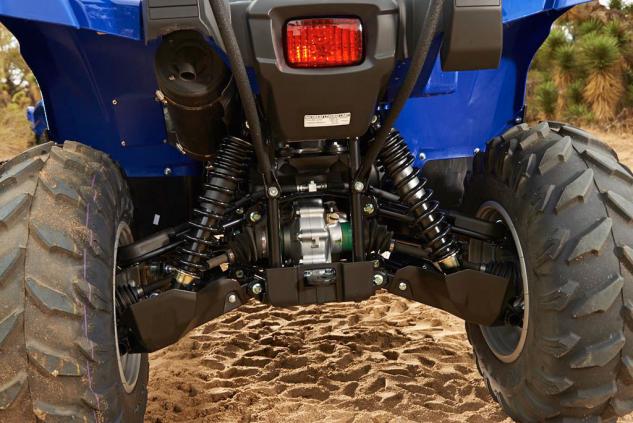 2014 yamaha grizzly 700 fi 44 eps review, 2014 Yamaha Grizzly 700 EPS Rear Suspension