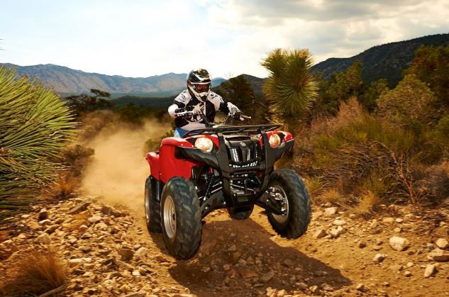 2014 yamaha grizzly 700 fi 44 eps review, 2014 Yamaha Grizzly 700 EPS Action Red Wheelie