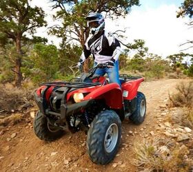2014 yamaha grizzly 700 fi 44 eps review, 2014 Yamaha Grizzly 700 EPS Action Red