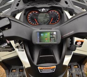 2013 can am outlander max 1000 ltd long term review, 2013 Can Am Outlander MAX 1000 LTD Cockpit