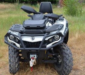 2013 can am outlander max 1000 ltd long term review, 2013 Can Am Outlander MAX 1000 LTD Front