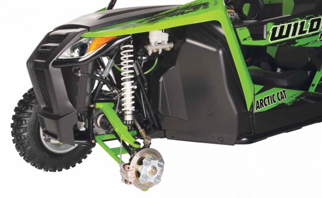 2014 arctic cat wildcat trail review, 2014 Arctic Cat Wildcat 700 Trail Front Suspension