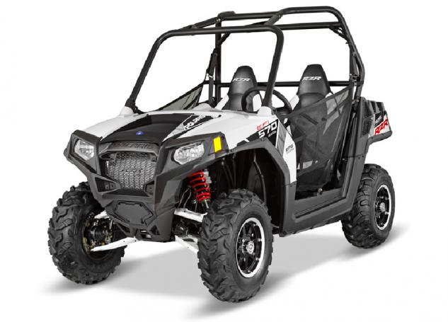 2014 polaris limited edition models unveiled, 2014 RZR 570 EPS White Lightning Trail