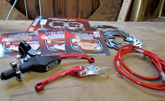 streamline brakes reflex levers and pro lock grips review, Streamline Goody Box