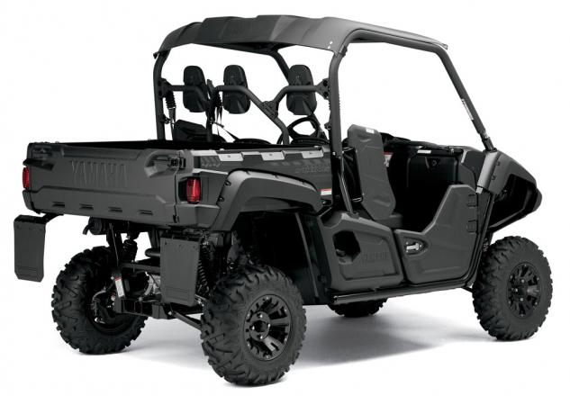 yamaha unveils tactical black viking eps, 2014 Yamaha Viking Tactical Black Rear