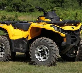 2014 can am outlander 500 review video, 2014 Can Am Outlander 500 Front Right