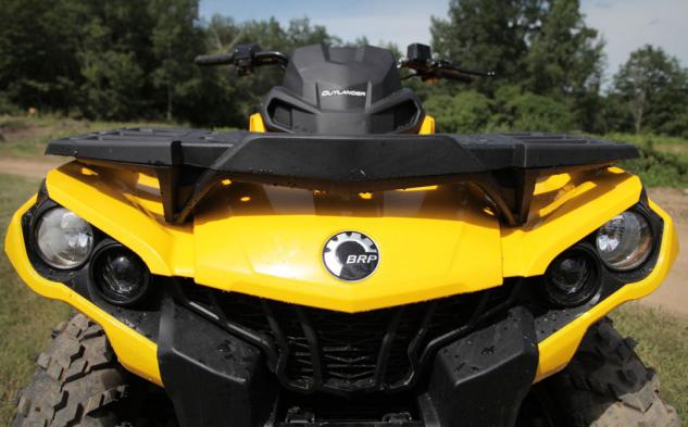2014 can am outlander 500 review video, 2014 Can Am Outlander 500 Front