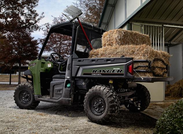 2014 polaris ranger diesel hst and hst deluxe unveiled, 2014 Polaris Ranger Diesel HST Working