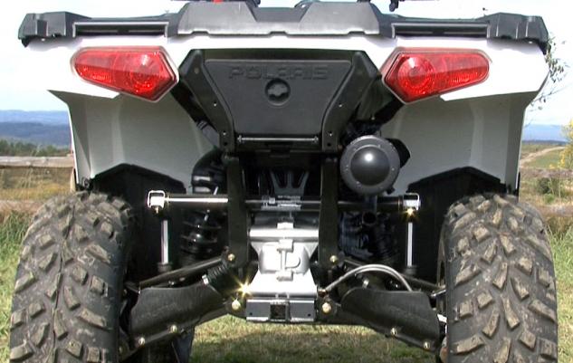 2014 polaris sportsman 570 eps review, 2014 Polaris Sportsman 570 Rear Suspension