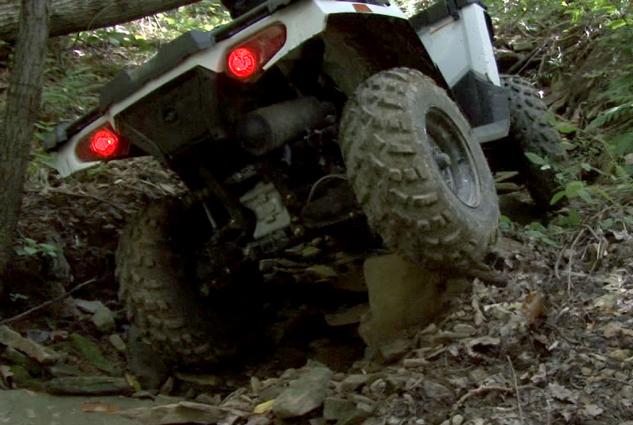 2014 polaris sportsman 570 eps review, 2014 Polaris Sportsman 570 Action Rear