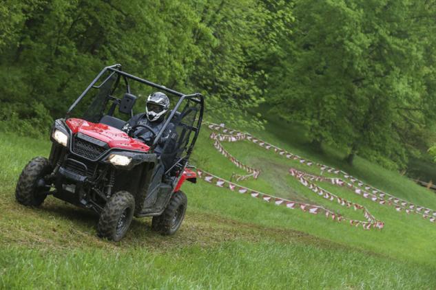 2015 honda pioneer 500 review, 2015 Honda Pioneer 500 Front Left