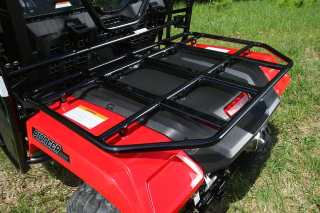 2015 honda pioneer 500 review, 2015 Honda Pioneer 500 Rear Rack