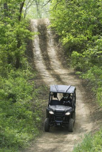 2015 honda pioneer 500 review, 2015 Honda Pioneer 500 Action Front