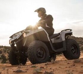 2015 can am outlander l 450 and 500 preview, 2015 Can Am Outlander L 450 Action Left