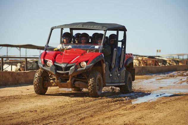 2015 yamaha viking vi review, 2015 Yamaha Viking VI Red Action 04