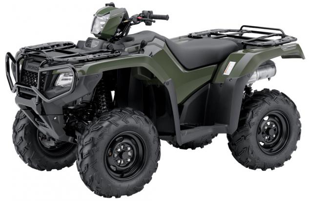 2015 honda atv lineup unveiled, 2015 Honda FourTrax Foreman Rubicon DCT Olive