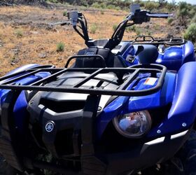 2014 yamaha grizzly 700 eps long term review video, 2014 Yamaha Grizzly 700 EPS Front