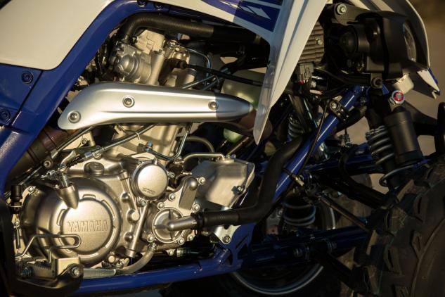 2015 yamaha raptor 700r review, Yamaha squeezed about 10 more power out of the 686cc Single for 2015