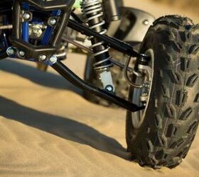 2015 yamaha raptor 700r review, Larger front tires help soak up some of the abuse doled out by gnarly whoops sections
