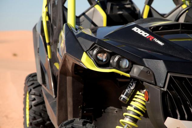 2015 can am maverick x ds turbo review video, 2015 Can Am Maverick X ds Turbo Front Suspension