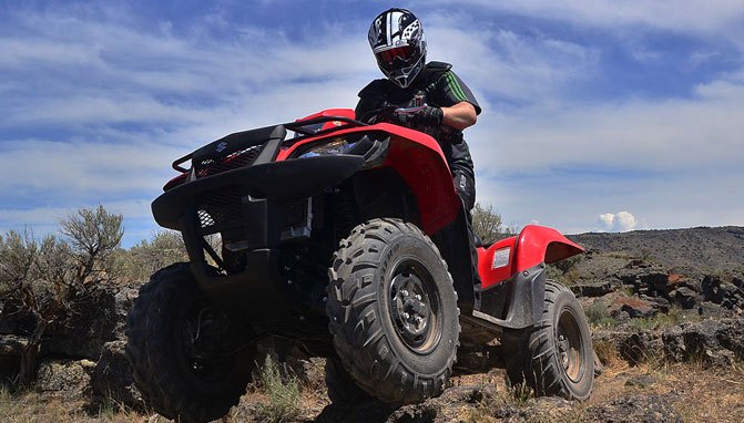 2014 suzuki kingquad 750 axi eps long term review video