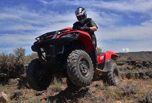 2014 suzuki kingquad 750 axi eps long term review video, 2014 Suzuki KingQuad 750 EPS Rock Crawling