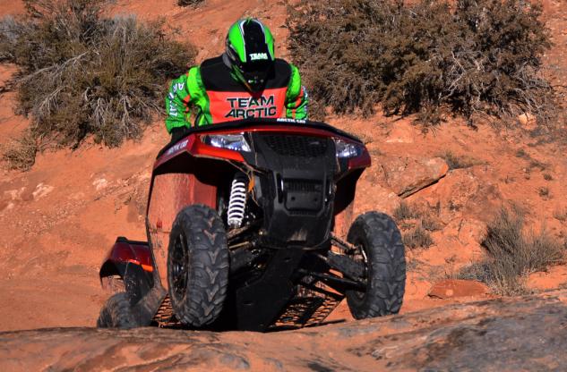 2015 arctic cat xr atv lineup review, 2015 Arctic Cat XR ATV Action Rock Crawling