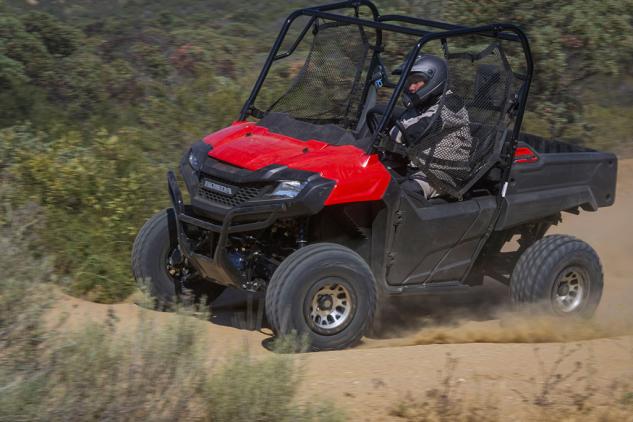 discount tire mb 11 wheel and rage storm tire review, Honda Pioneer 700 Action Left