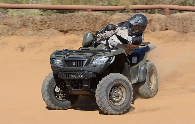 2015 suzuki kingquad 500 axi review, 2015 Suzuki KingQuad 500 Action