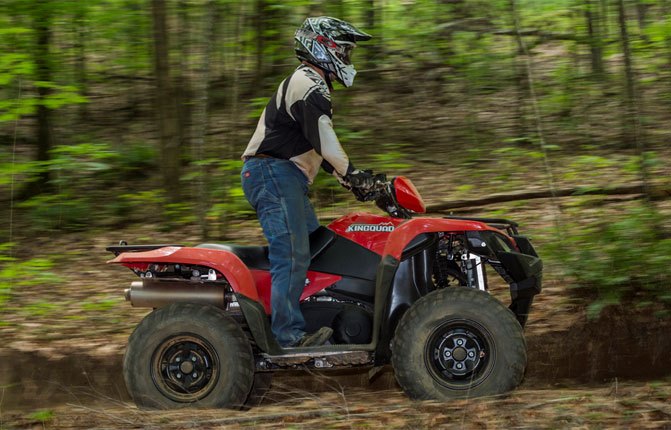 2016 suzuki kingquad 750 axi ps review, 2016 Suzuki KingQuad 750 Action Profile