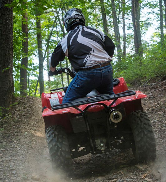 2016 suzuki kingquad 750 axi ps review, 2016 Suzuki KingQuad 750 Action Rear