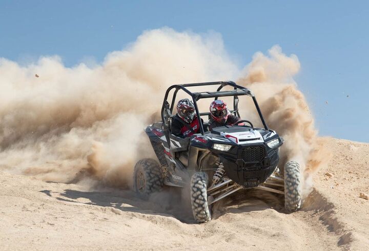 scoop 2016 polaris rzr xp turbo eps first ride review, 2016 Polaris RZR Turbo EPS Action Front